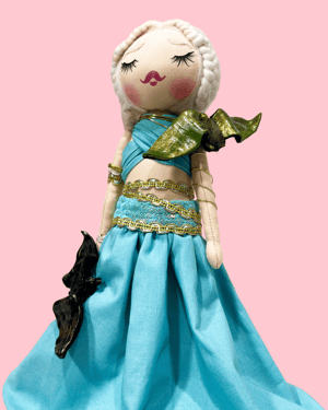 Image of Daenerys Mother of Dragons Inspired Art Doll