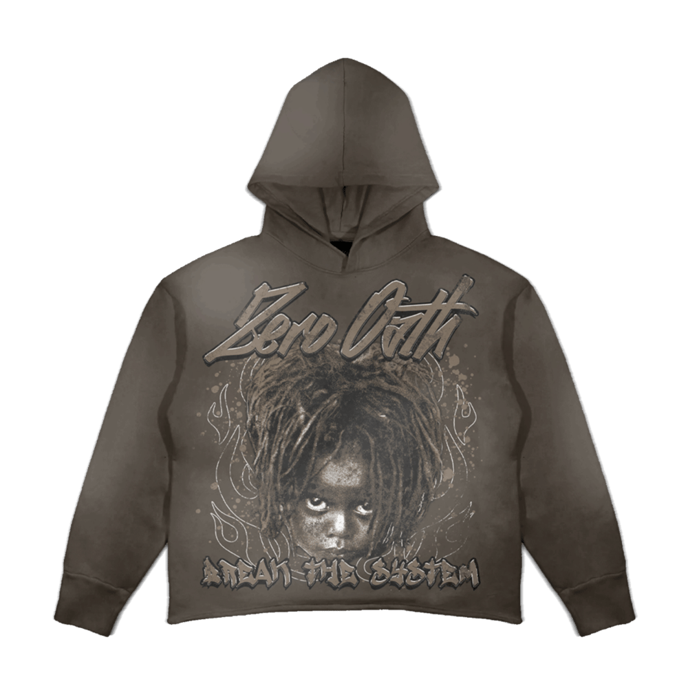 Break The System Hoodie (Brown)