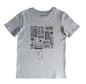 Image of T-shirt Magnéto gris chiné