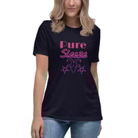 Image 1 of Women's Relaxed Pure Sleeze Goat Logo T-Shirt
