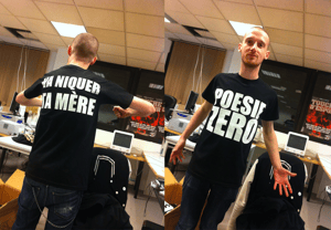 Image of T-shirt "Va niquer ta mère" mec