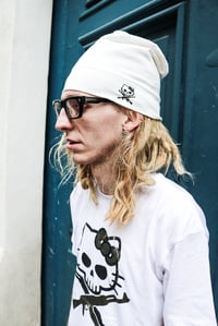Image 2 of SKULL KITTY BEANIE