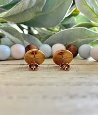 Image 3 of Concha Cabochon Studs Set of 3