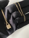 LV Locket Necklace