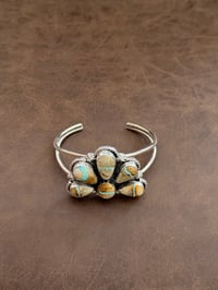 Image 3 of Royston Ribbon Half Cluster Cuff