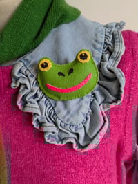 Happy Frog Brooch