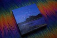 Image 6 of Purple Blue Sky Golden Gate Bridge 6x6 Original 