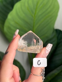 Image 3 of MINI BLACK TOURMALINE/RUTILE IN QUARTZ TOWERS -BRAZIL- CHOOSE YOUR OWN