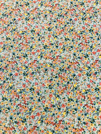 Image 1 of Algodón 100 % - Flowerty - Azul - 12€/m