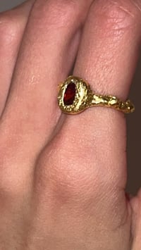 Image 4 of Garnet Ring 