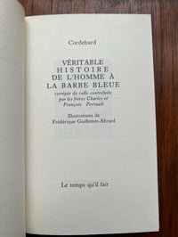 Image 2 of La véritable histoire de l’homme à la barbe bleue, Cordebard, 1986