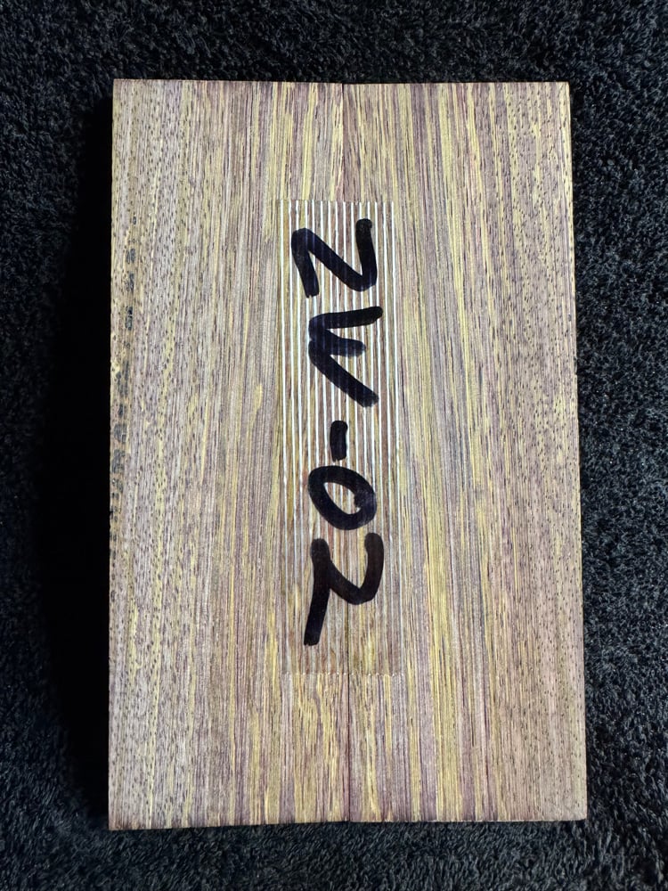 Image of Zebrawood Knife Scales  ZW-02