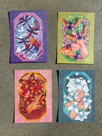 Image 2 of Season Fairy Pins + Prints