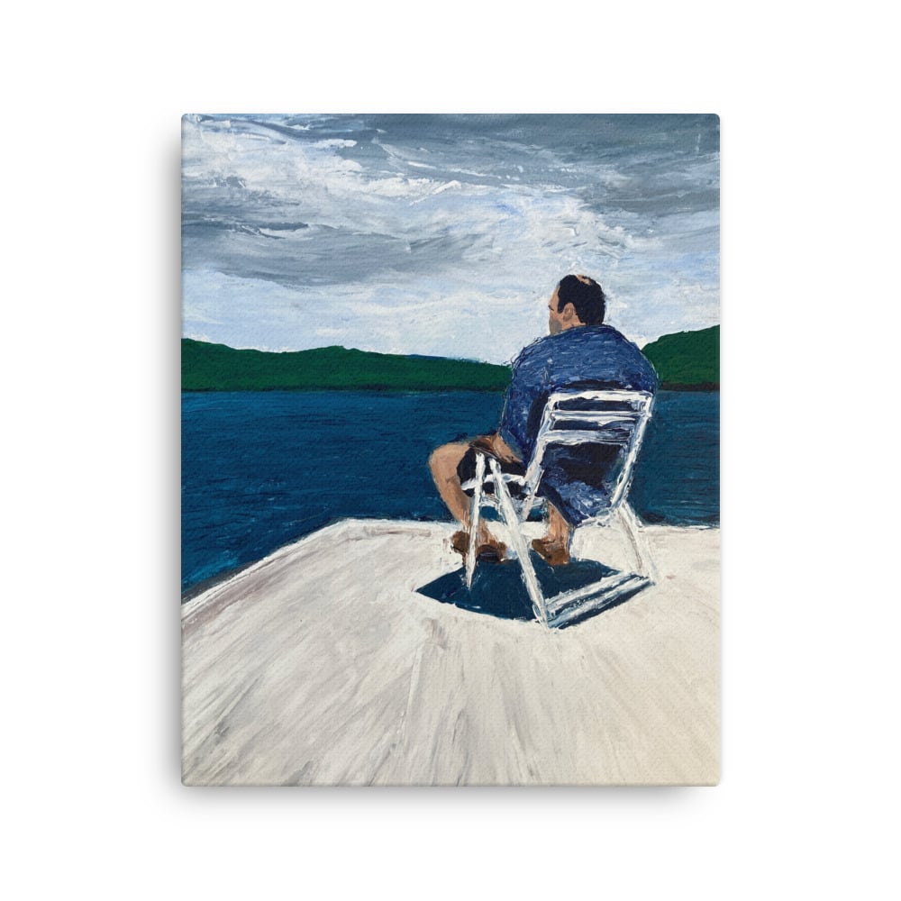 Image of Home movies (canvas print) 16” x 20”