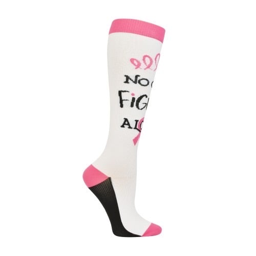 Image of Pro Cure “No One Fights Alone” Compression Sock
