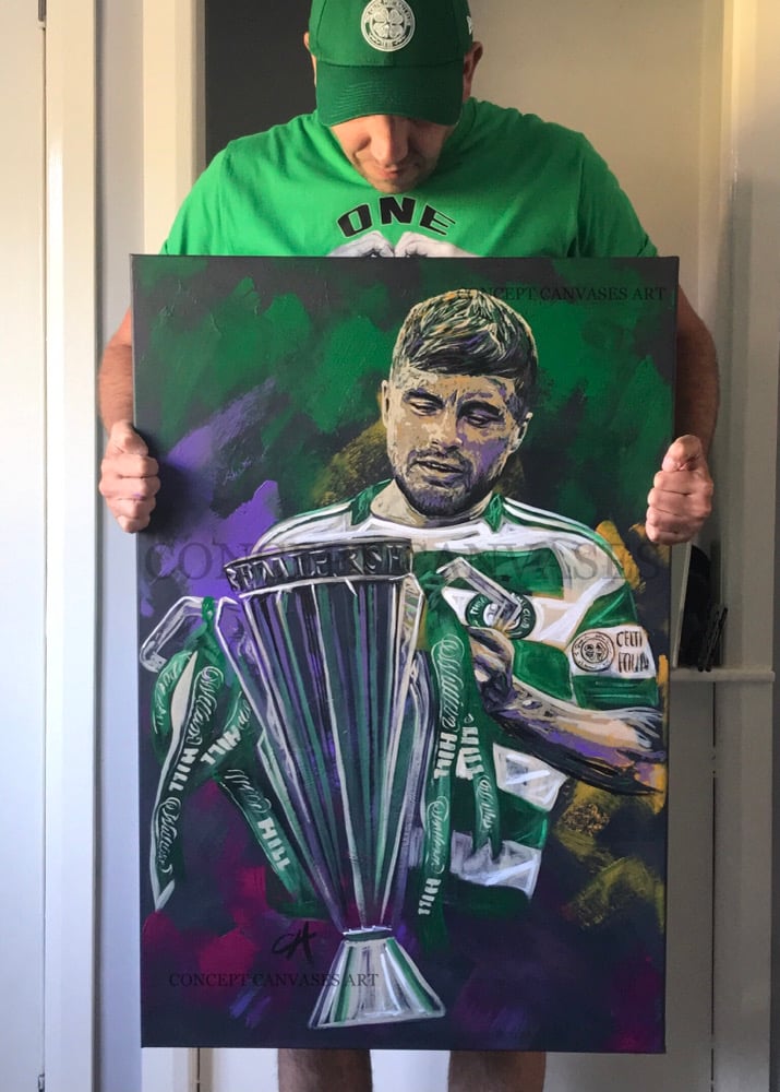 Image of James Forrest ‘Going Down In History’ Original