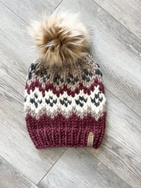 Fair Isle Knit Beanie
