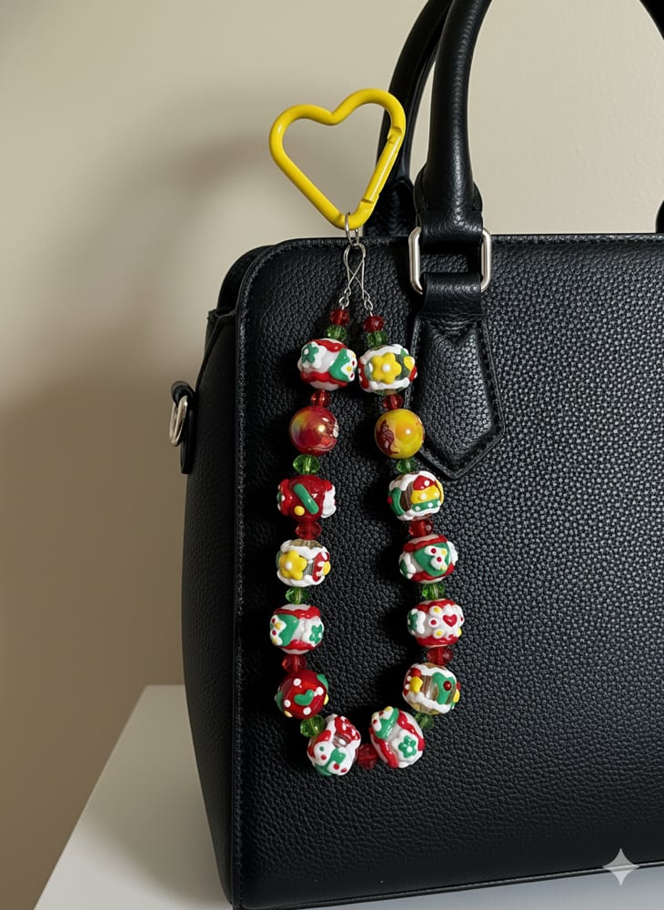 Image of Hand painted Bag Charms 