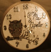 Image of You Me & Apollo Wall Clock - Owl