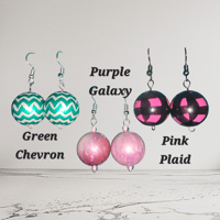 Image 4 of Bubblegum Dangle Earrings