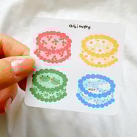 Image 2 of Birthday cake stickers