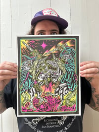 Image 2 of Wizard Fight Print