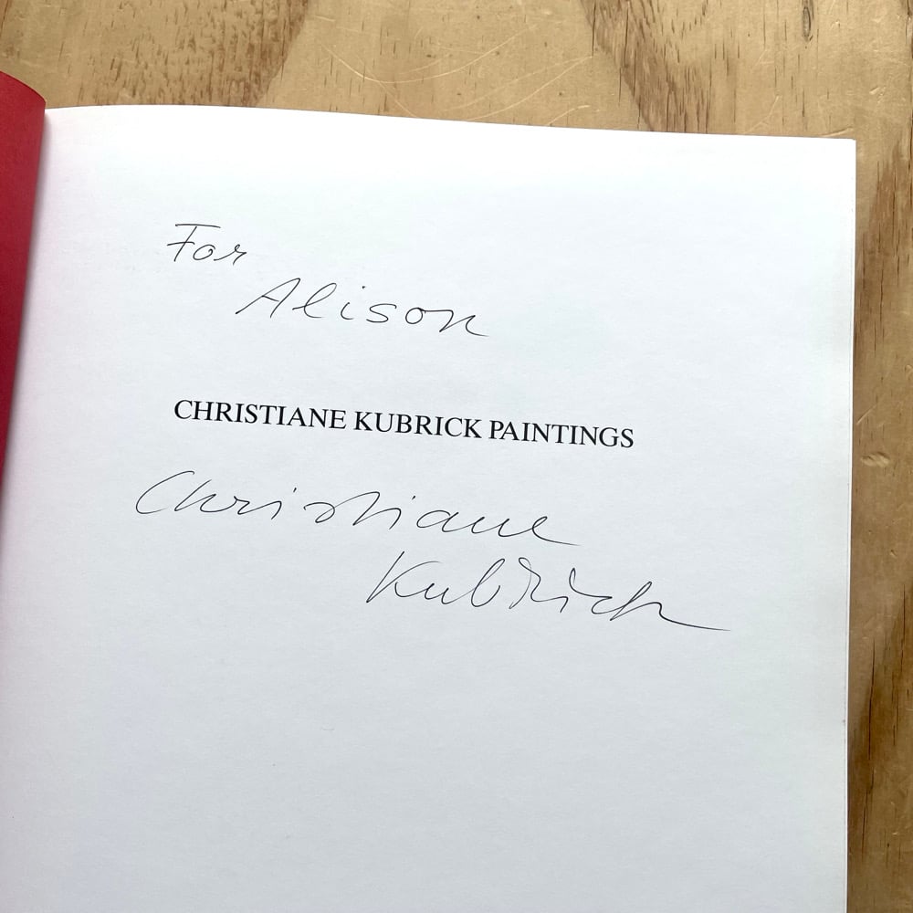 Christiane Kubrick - Paintings (Signed) | Photobook Junkies