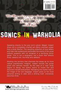 Image 2 of Sonics in Warholia by Megan Volpert (eBOOK)