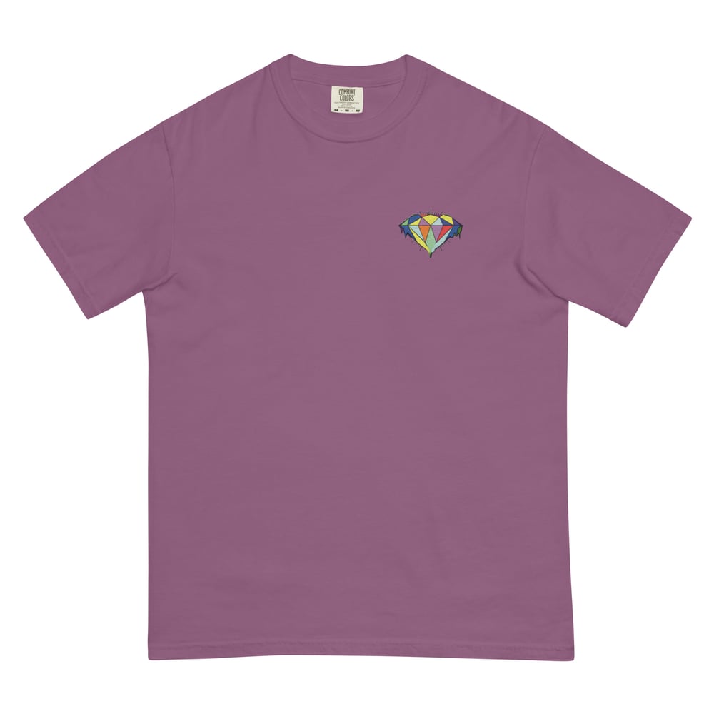Image of embroidered logo tshirt