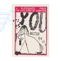 you better bin it poster