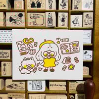 My Friend Judy - Letterpress Postcard (Exclusive!)