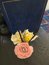 Image 2 of Cream and Blush Floral Reed Diffuser