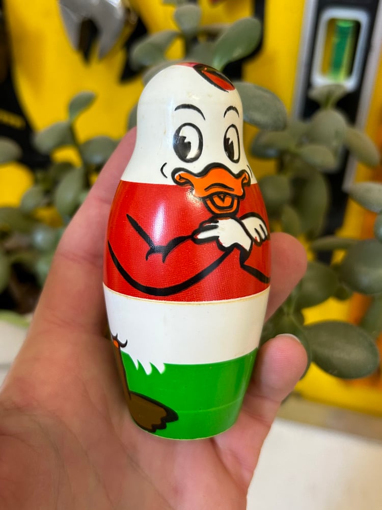 Image of Vintage Donald Duck Nesting dolls