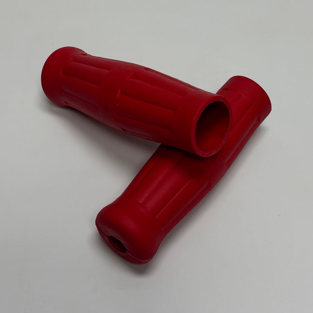 Image of Vintage Coke Style Grips for 1” Handlebars