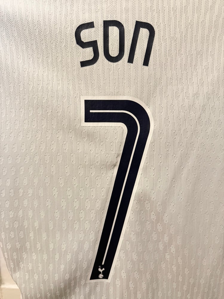 Image of Tottenham Hotspur “SON 7” Vaporknit 2024/25 Home Europa Final Shirt,   M