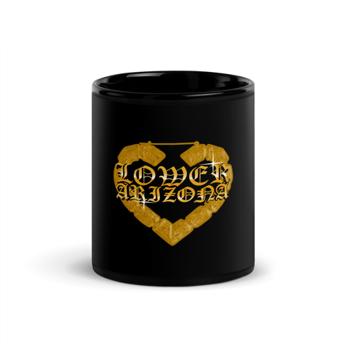 Image of Lower Arizona Jewelry Black Glossy Mug