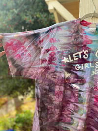 Image 2 of XL Let's Go Girls Tie Dye Shirt I2