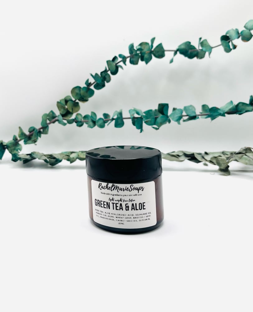 Image of Aloe & Green Tea face lotion 