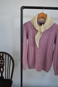 Image 20 of Wool Neckerchief - Hand-knit in Ireland 