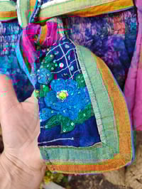 Image 15 of Wanderlust Stevie top rainbow flowers upto 14uk