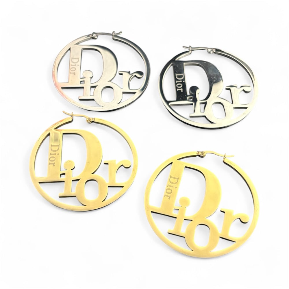 Image of Di-0r Hoops (stainless steel)