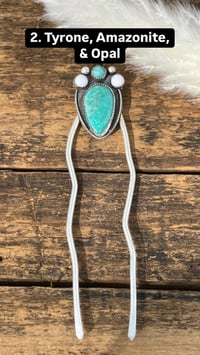 Image 2 of Turquoise Hair Forks
