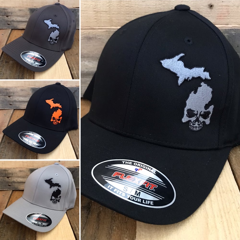 Image of Michigan Skull® FlexFit