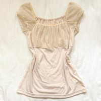Image 1 of layered milkmaid top
