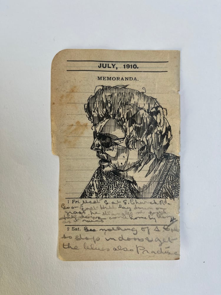 Image of Memoranda - Pen drawing 