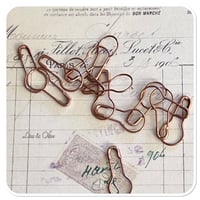 Image 2 of Tiny rose gold bulb pins pack of 20