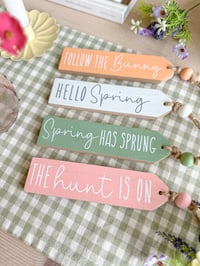 Image 1 of SALE! Spring Tags ( 4 Options )