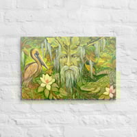 Image 2 of L'ohmme Feuillu Canvas