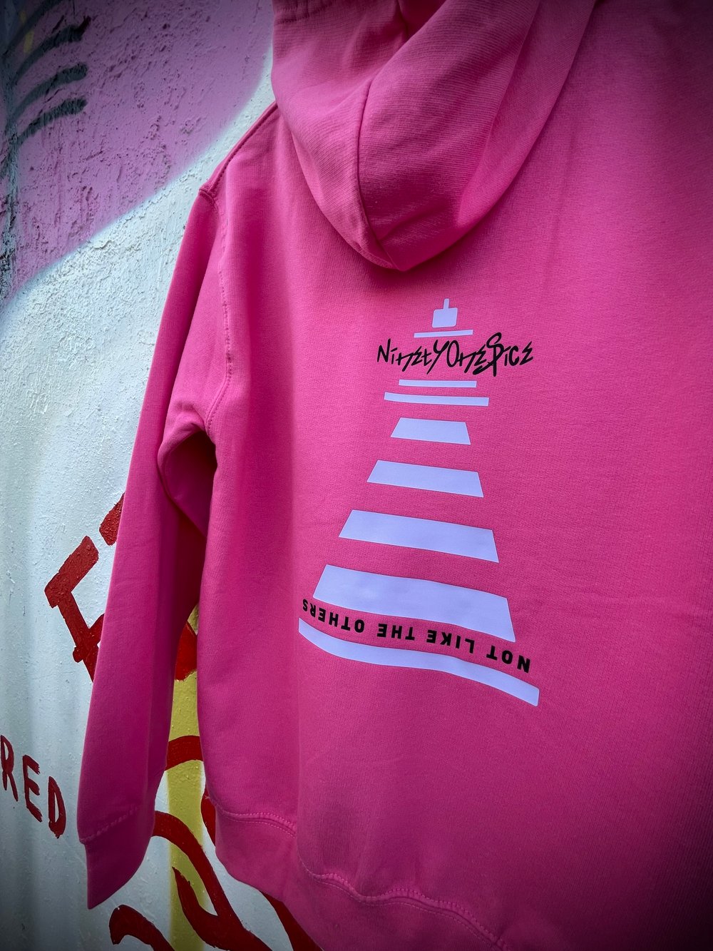 Image of Candy Pink Butterfly Hoody