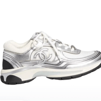 Image 4 of Silver Running Sneakers